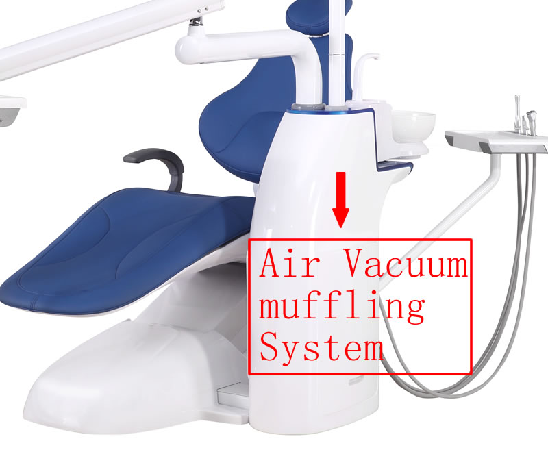 R7 Dental chair Air Vacuum muffling System