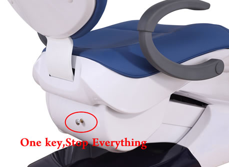 R7 dental chair Safety Key