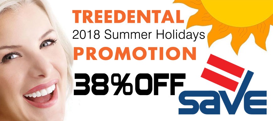 Treedental 2018 Summer Holidays Promotion