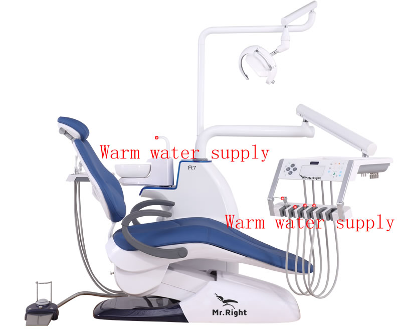 R7 Dental chair warm water